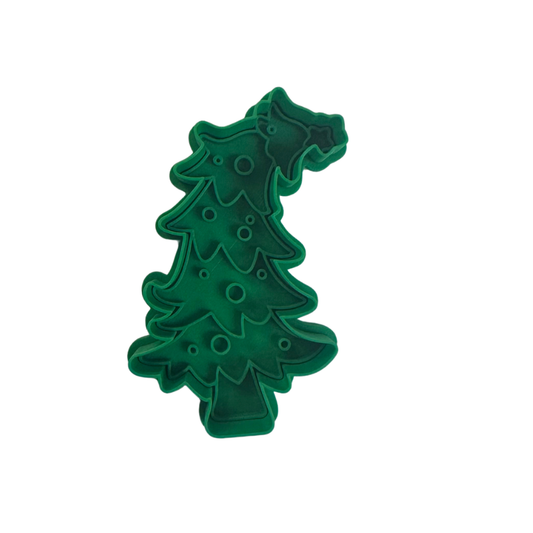 Whoville Christmas Tree Cookie Cutter & Stamp Set | Christmas Tree Cookie Cutter