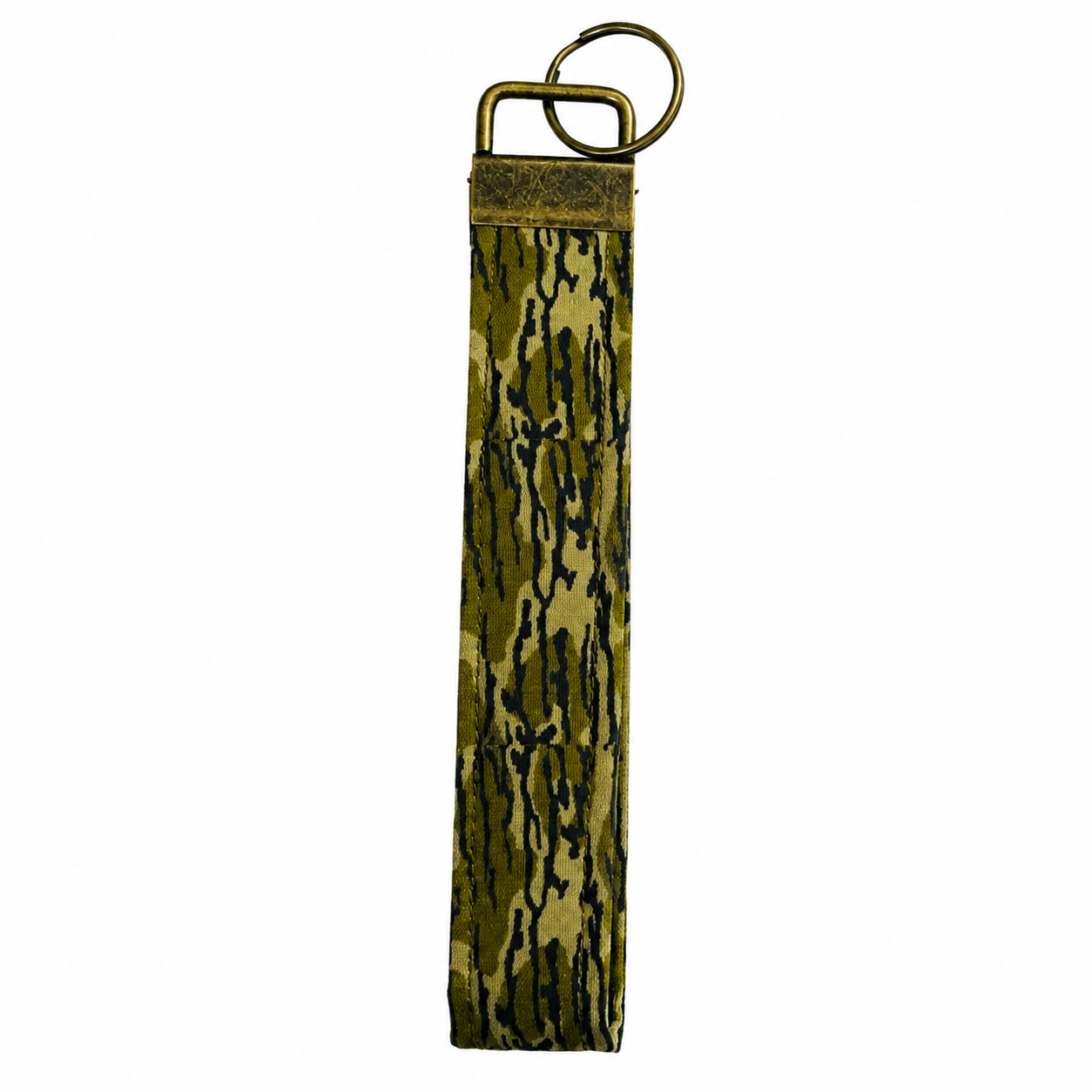 Camouglage Keychain Strap | Bottomland Inspired Camo | Handmade Cotton 5.5" Keychain | Car Key Holder
