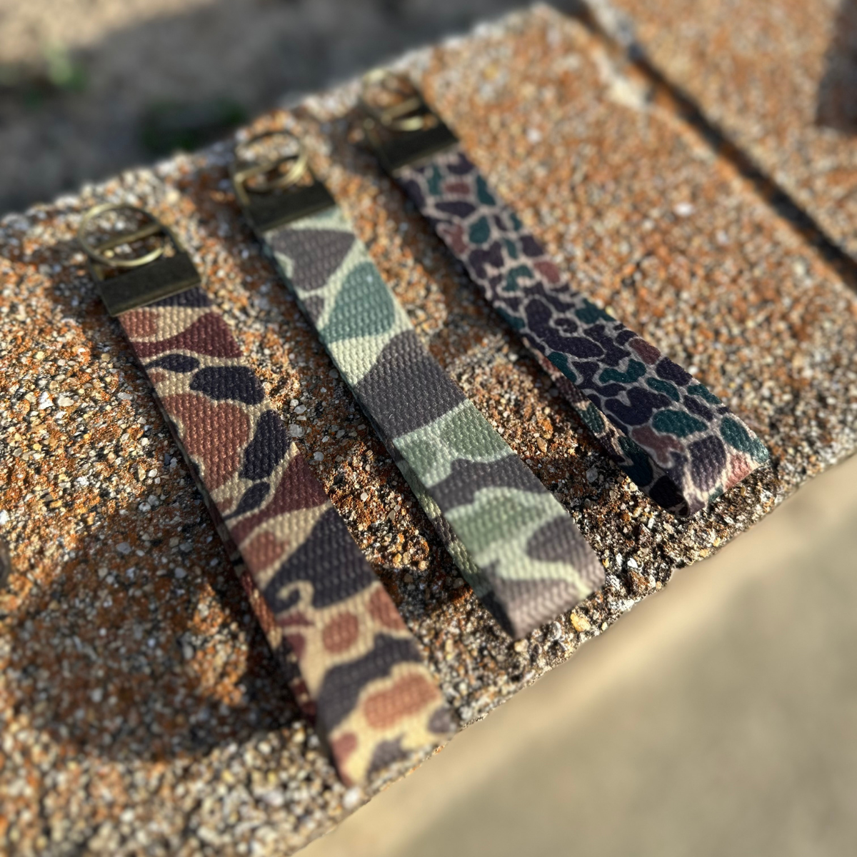 Duck Camo Key Fob Wristlet, Old School Duck Camo, Keychain Wristlet, Camo Wrist Lanyard