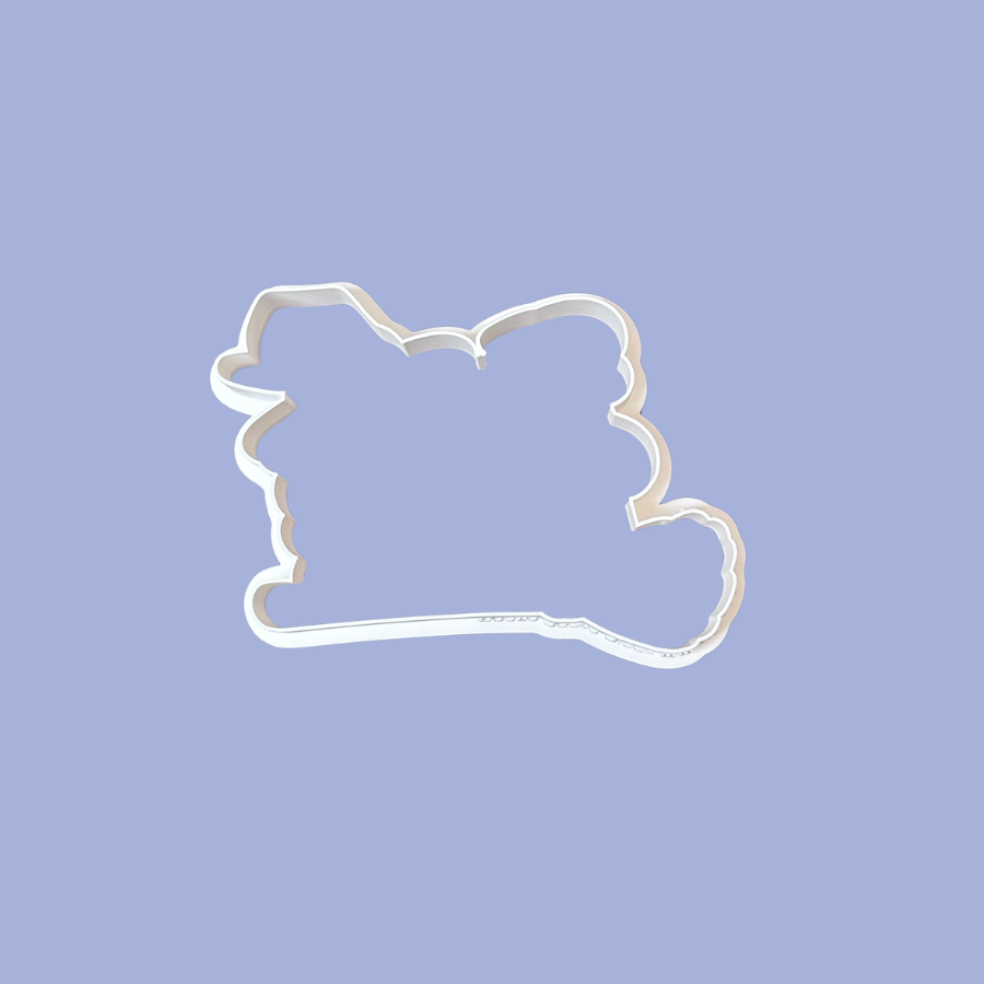 Hocus Pocus Cookie Cutter & Stamp | Halloween Cookie Cutter | Witch Hat & Broom | 3D Printed PLA | Available as Cutter, Stamp, or Complete Set