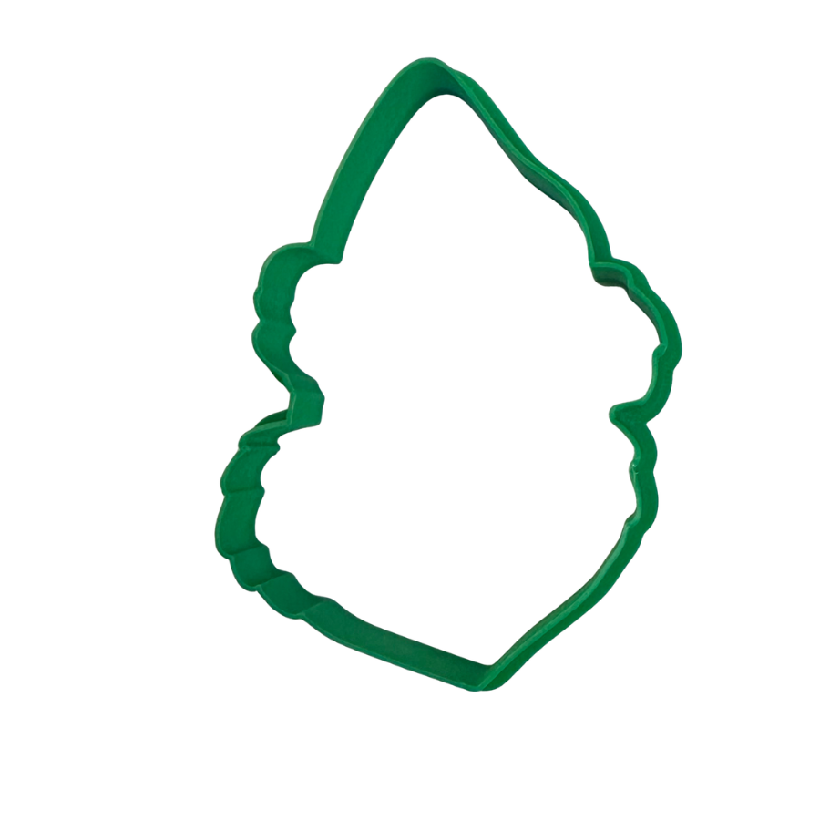 Grinch Santa Hat Cookie Cutter & Stamp Set | Christmas Cookie Cutter