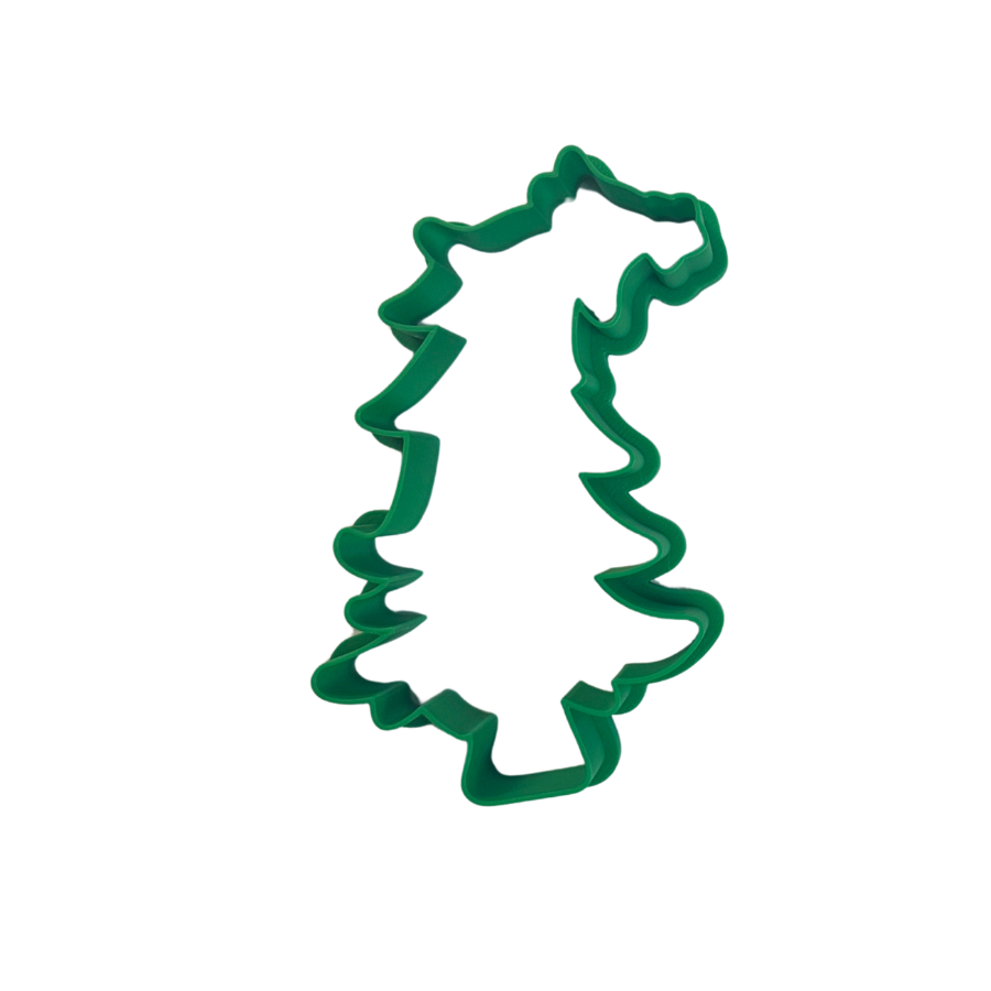 Whoville Christmas Tree Cookie Cutter & Stamp Set | Christmas Tree Cookie Cutter